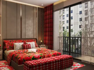 Bedroom Interior Model Free 3D model