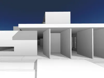 Luxurious Modern House 3D model purchase