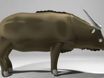 Buffalo - Africa 3D model