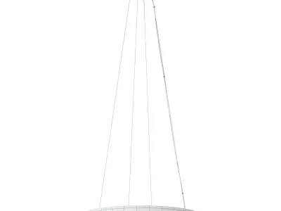Restoration Hardware Rivange Round Light 3D model