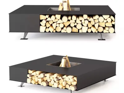 Fire Pit 07 3D model