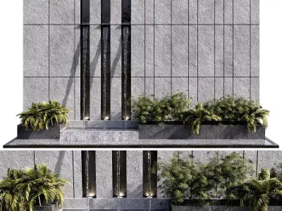 WATERFALL FOUNTAIN CASCADE  NO15 A 3D model