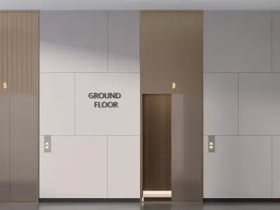 ELEVATOR NO4 A 3D model