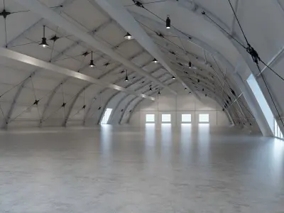 Event Exhibition Tent 3D model