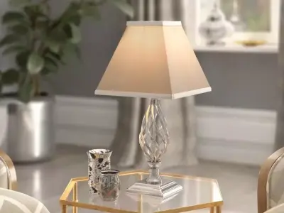 Bratton Table Lamp - 2 Colour 3D model