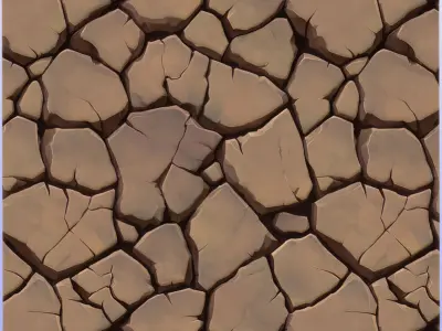 Stylized Ground Seamless Texture Texture