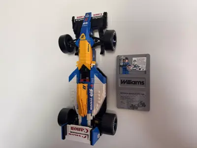 LEGO F1 Wall Mount Williams FW14 and Mclaren MP4 4 3D print model
