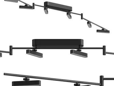 Lindby Eldrin LED spotlight 3D model