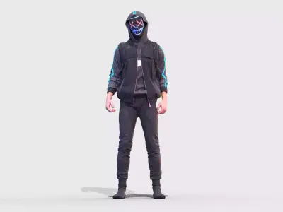 Male Outfit 3D model