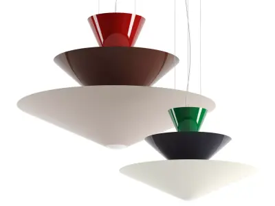 Gio LN14 Chandelier by and Tradition 3D model