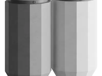 SIT WUUD Garbage bin 3D model