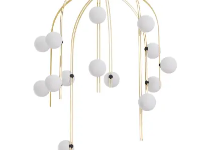 roche bobois medusa suspension 3D model