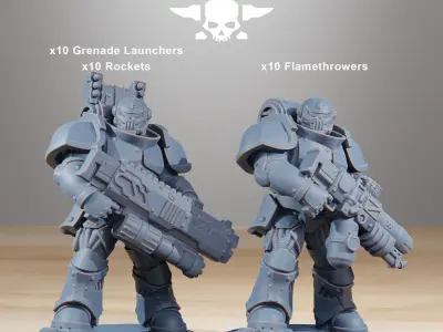 Socratis Ravagers 3D print model