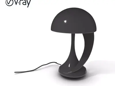 Modern Desk Lamp D Model Pack Low-poly 3D model