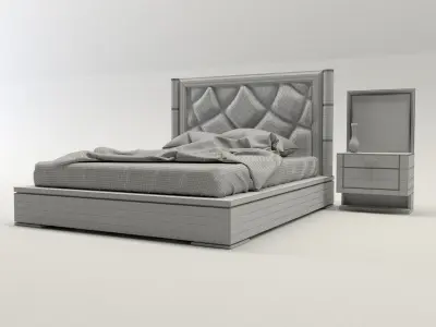 bed 2 Roisss 3D model 3D model
