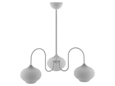 Birchly Chandelier 3D model