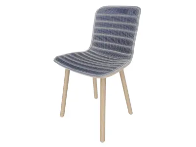 Vitra Hall Chair 3D model