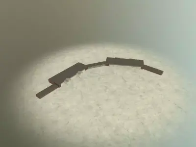 EDDB Hangar 7 Low-poly 3D model