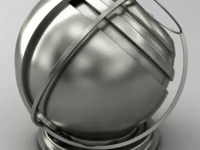 VRAY SHADER---METAL---Lanthanum Texture