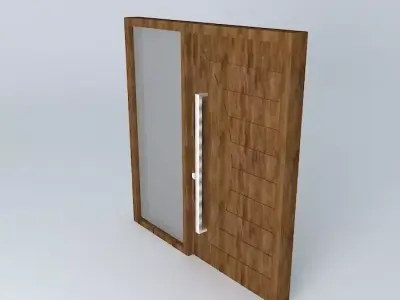 Door Entrance Closed Free 3D model