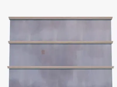 Semi-realistic Stylized House 07 Low-poly 3D model