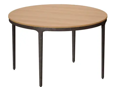 Maceo Dining Table Crate and Barrel Low-poly 3D model