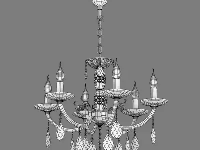 69406x Stregaro Osgona Chandelier 3D model