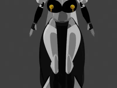 deltas spaceship collection 3D model