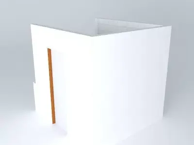 pauloorkut wooden door Free 3D model