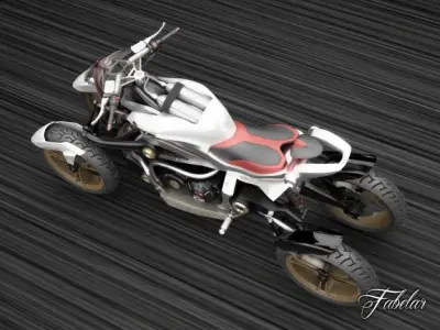 Yamaha Tesseract 3D model