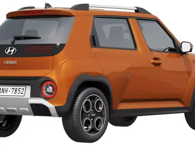 Hyundai Casper 2026 3D model