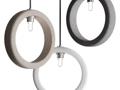 URBI et ORBI GHETTO Hanging lamp 3D model