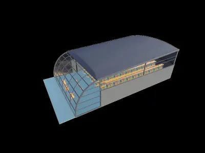 Warehouse Unit 3D model