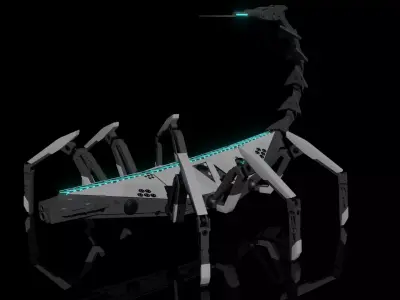 Scorpion Robot 3D model