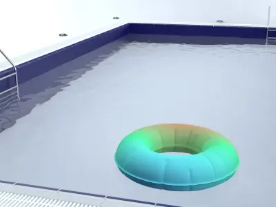 Pool Rectangular 3D model