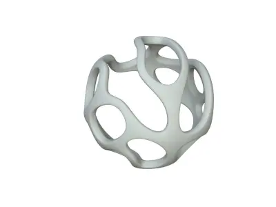 SciFi Cube Object No 43513 Low Poly Shape Texture