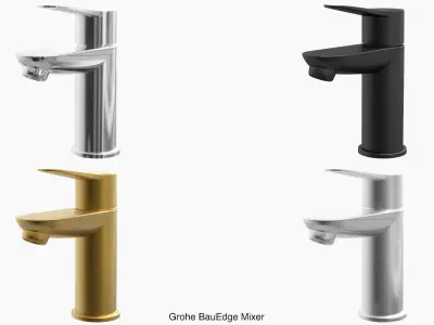 Fixtures - Kitchen Bathroom Faucet Pack A-D