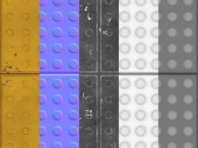Tactile Paving Dot Texture