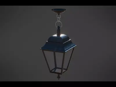 Wall Lamps Low-poly 3D model purchase