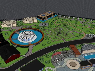 Healing Center 3D model