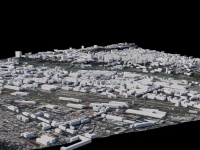 Tbilsi - Georgia 3D model
