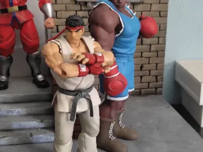 Balrog  or MBison Street Fighter 3D print model