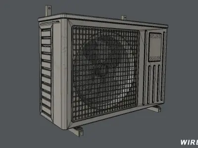 Streets Elements Pack -PBR-  Low-poly 3D model