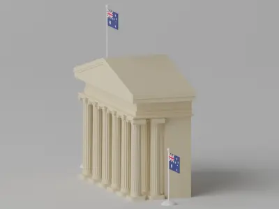 Art Gallery of New South Wales Sydney 3D model