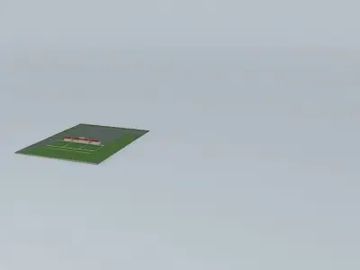Lawn Bowl Compound - Model 3D model