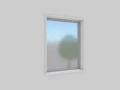 Japanese Window FIX  3D model