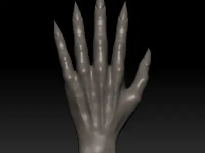 Creature Hand 3D model