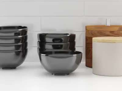 Kitchen Accessories 3D model 2