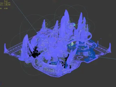Miracle - Robot City 01 3D model