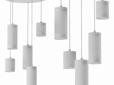 Cuff LED Multi Light Pendant 3D model